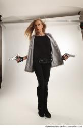 Nikol Action Standing Pose With Guns